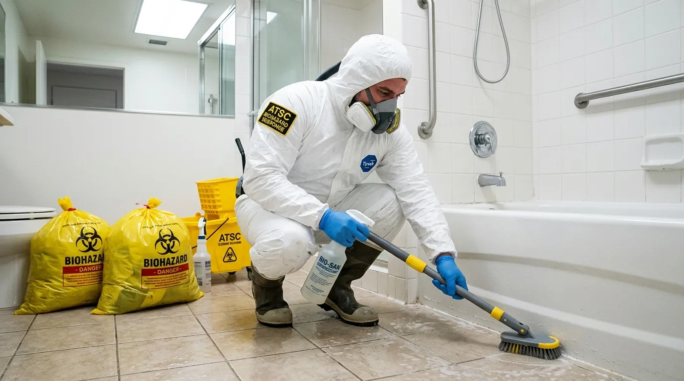Decontamination equipment deployed for Blood Cleanup in Islip Terrace